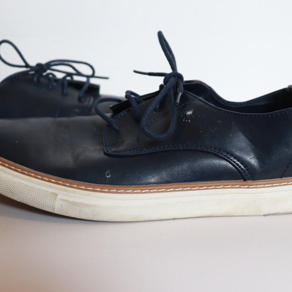 Mens Primark‎ Blue Lace Up Shoes Size 12 - Picture 1 of 7